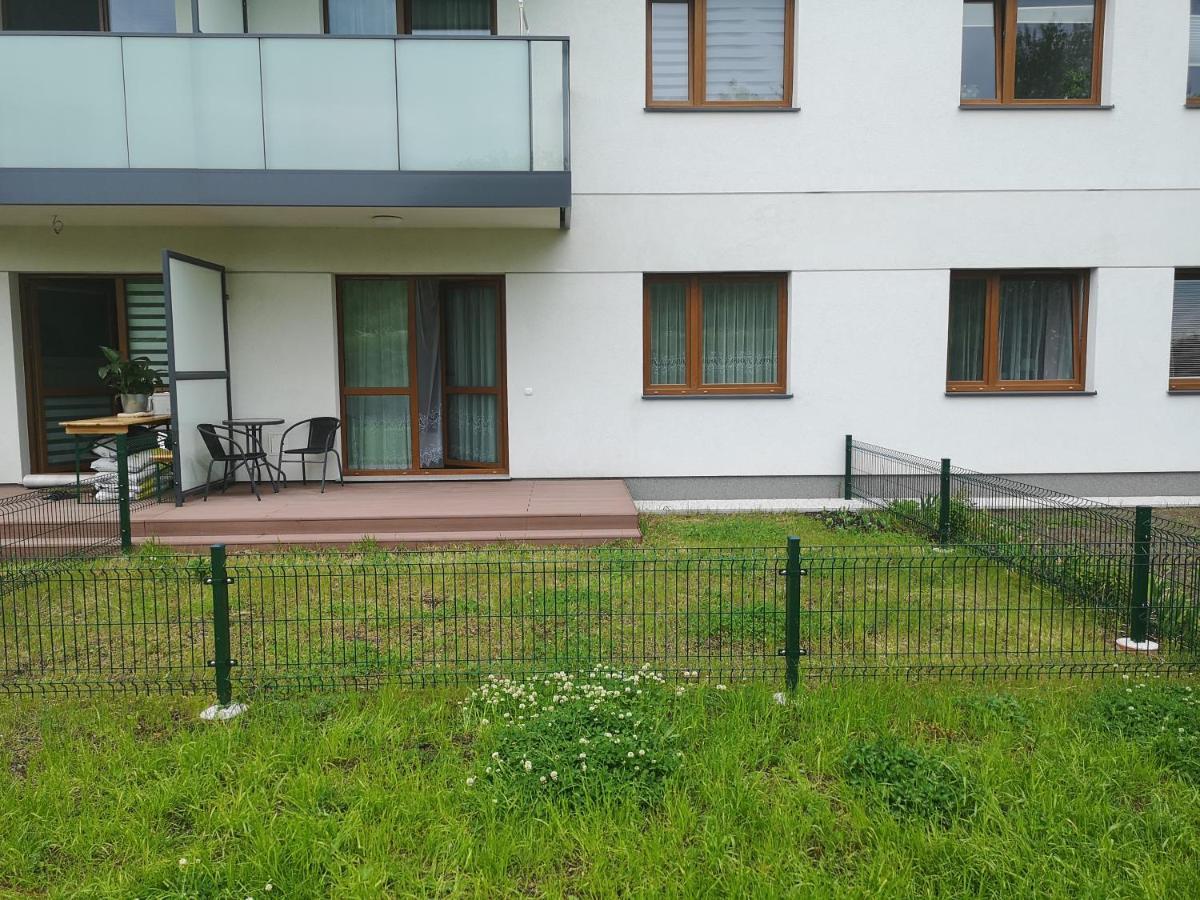 Apartament Z Tarasem I Ogrodem Blisko Centrum Gdansk Bagian luar foto